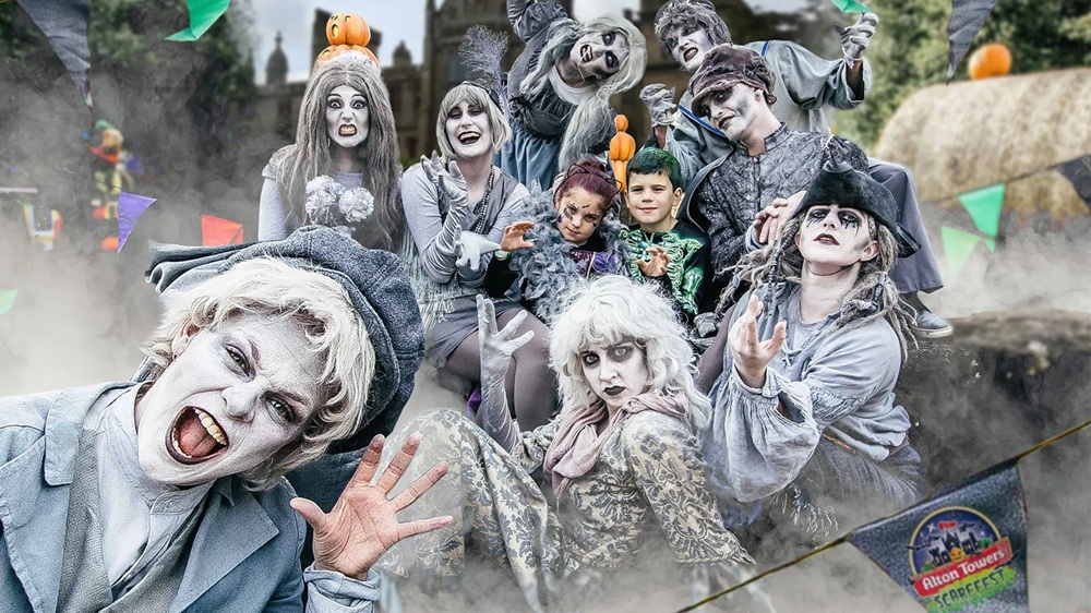 Alton Towers Scarefest Characters